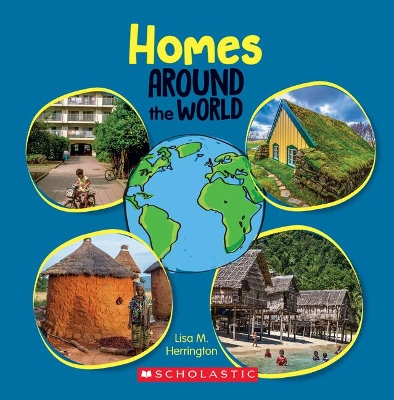 Book cover for Homes Around the World (Around the World)