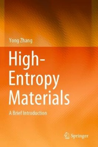 Cover of High-Entropy Materials