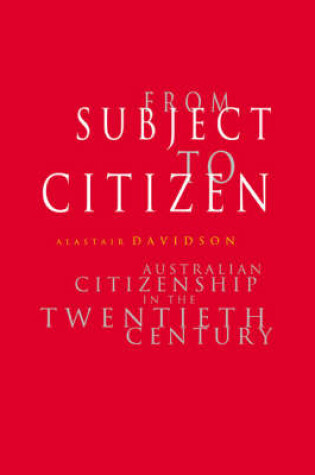 Cover of From Subject to Citizen