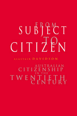 Book cover for From Subject to Citizen