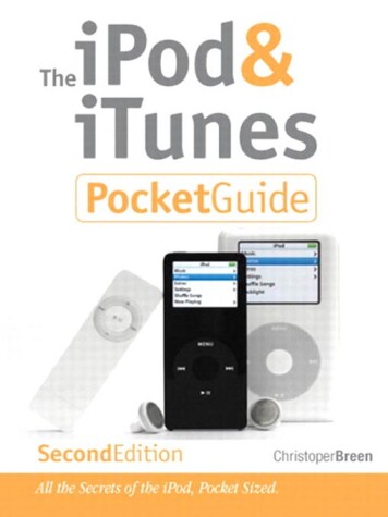 Book cover for The iPod & iTunes Pocket Guide, Second Editon