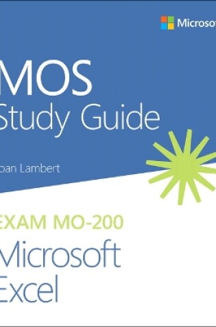 Cover of MOS Study Guide for Microsoft Excel Exam MO-200