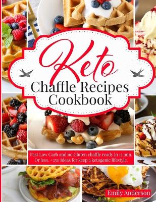 Book cover for Keto Chaffle Recipes Cookbook