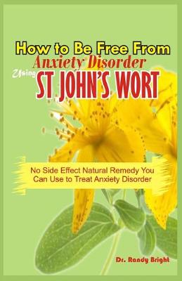 Book cover for How to Be Free From Anxiety Disorder Using St John's Wort