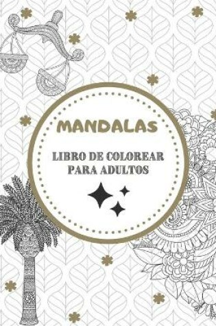 Cover of Libro para colorear mandalas para adultos