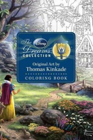 Cover of Disney Dreams Collection Thomas Kinkade Studios Coloring Book