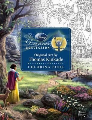 Book cover for Disney Dreams Collection Thomas Kinkade Studios Coloring Book