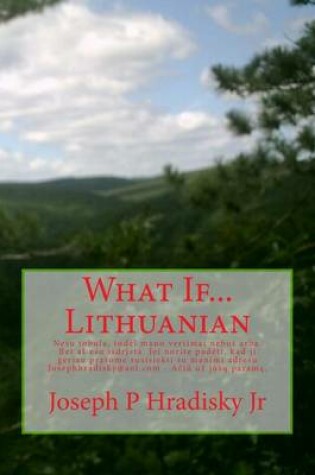 Cover of What If...Lithuanian