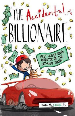 Book cover for The Accidental Billionaire