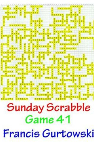 Cover of Sunday Scrabble Game 41