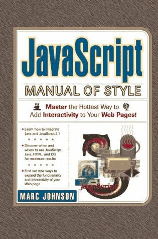 Cover of Javascript 2.1 Manual of Style