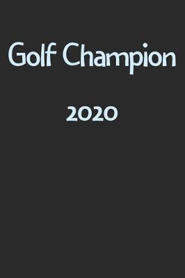 Book cover for Golf Champion 2020