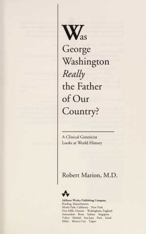 Book cover for Was George Washington HB
