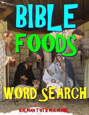 Book cover for Bible Foods Word Search