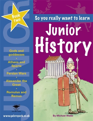 Book cover for Junior History Book 2
