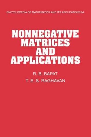 Cover of Nonnegative Matrices and Applications