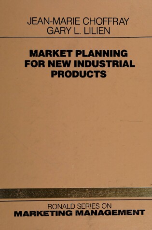 Cover of Market Planning for New Industrial Products