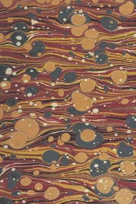 Cover of Journal Unique Abstract Marbleized Design