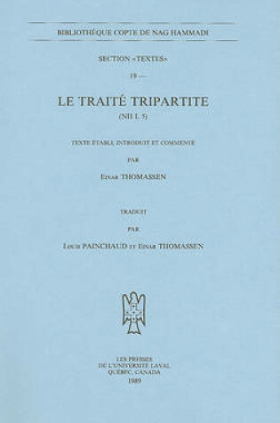 Cover of Le Traite Tripartite (NH I, 5)