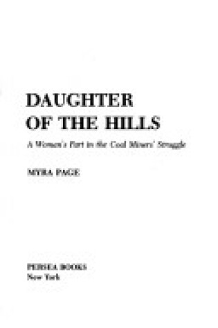 Cover of Daughter of the Hills