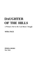 Book cover for Daughter of the Hills