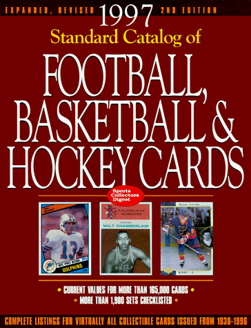 Cover of Standard Catalogue of Football, Basketball and Hockey Cards