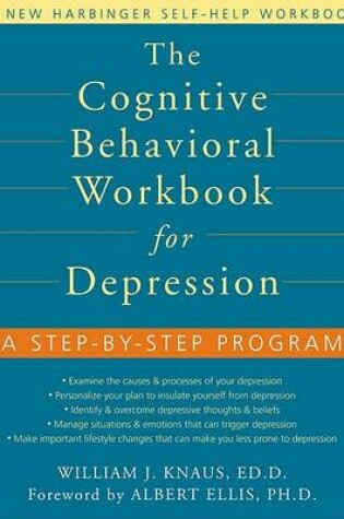 Cover of Cognitive Behavioral Workbook for Depression*** Out of Print