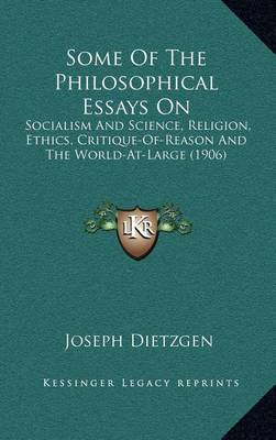 Book cover for Some of the Philosophical Essays on