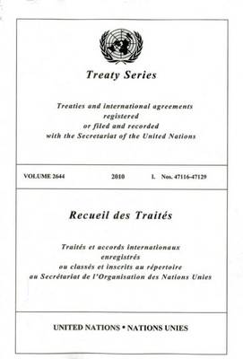 Book cover for Treaty Series 2644