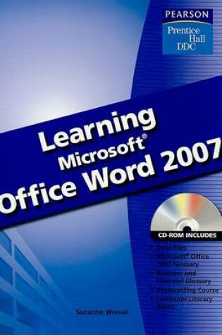Cover of Learning Microsoft Word 2007