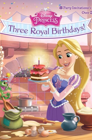 Cover of Three Royal Birthdays! (Disney Princess)