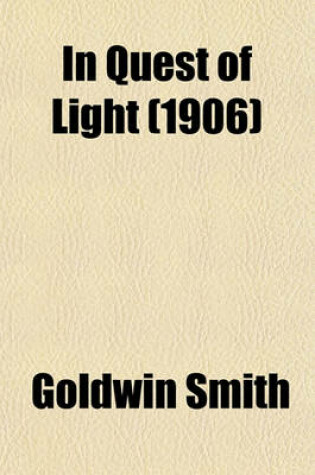 Cover of In Quest of Light (1906)