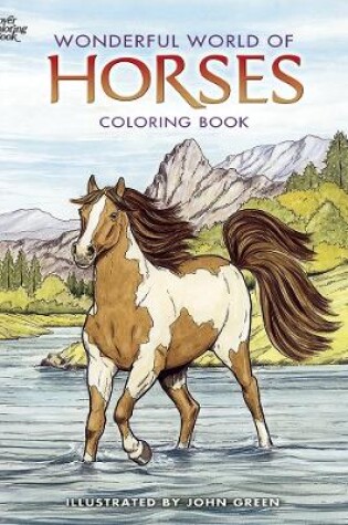 Cover of Wonderful World of Horses Coloring Book