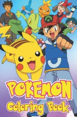 Cover of Pokemon coloing book