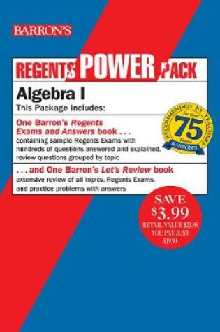 Cover of Regents Algebra I Power Pack