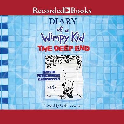 Book cover for Diary of a Wimpy Kid: The Deep End