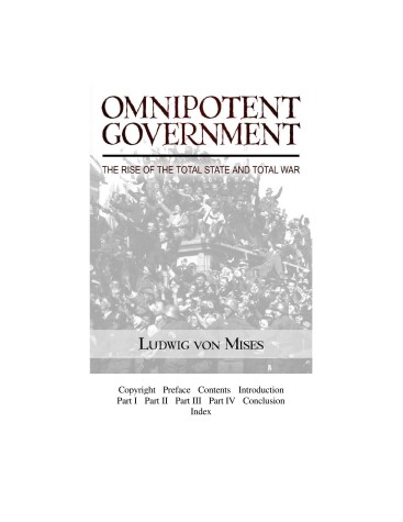 Book cover for Omnipotent Government