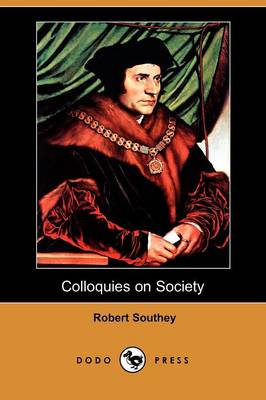 Book cover for Colloquies on Society (Dodo Press)