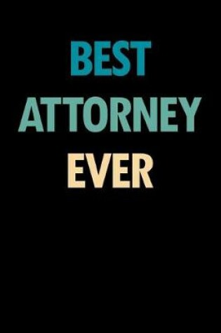 Cover of Best Attorney Ever