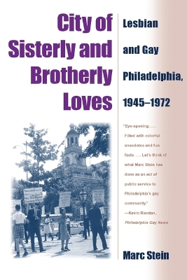 Cover of City Of Sisterly And Brotherly Loves