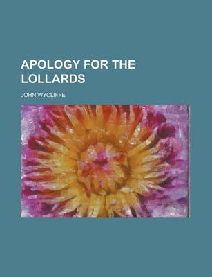 Book cover for Apology for the Lollards