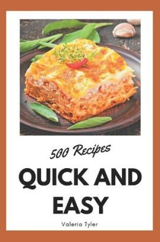 Cover of 500 Quick And Easy Recipes