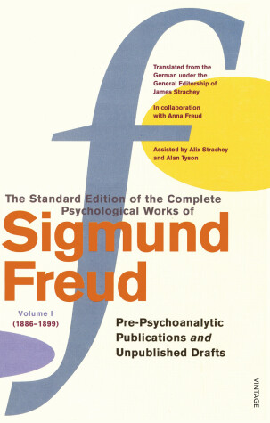 Book cover for The Complete Psychological Works of Sigmund Freud Vol.1