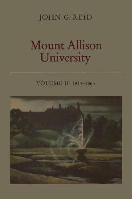 Book cover for Mount Allison University, Volume II