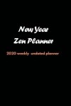 Book cover for New Year Zen Planner