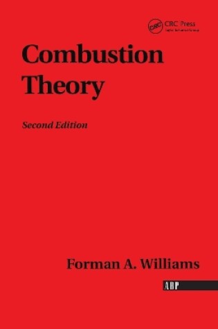 Cover of Combustion Theory