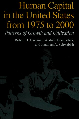 Cover of Human Capital in the United States from 1975 to 2000