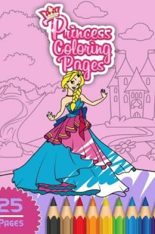 Cover of Princess Coloring Pages