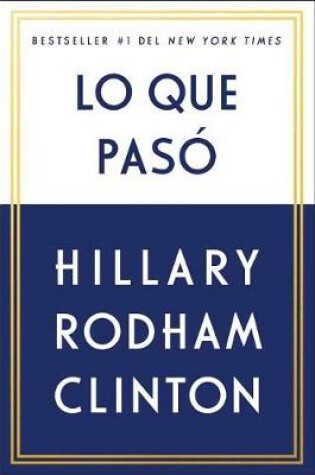 Cover of Lo Que Paso
