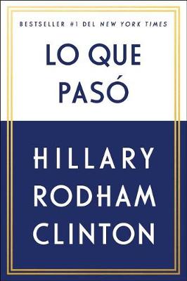 Book cover for Lo Que Paso